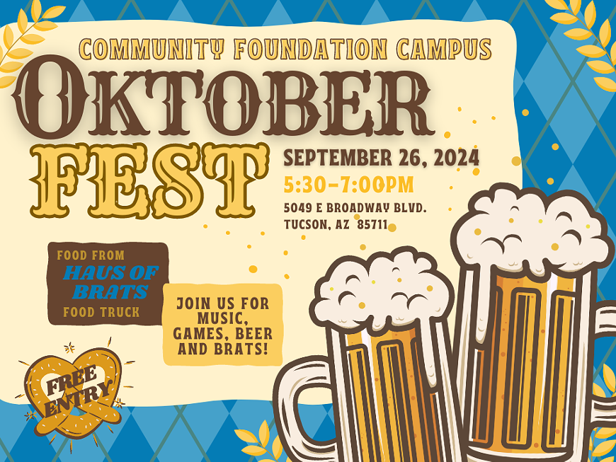 Community Foundation Campus Oktoberfest, September 26th, 2024