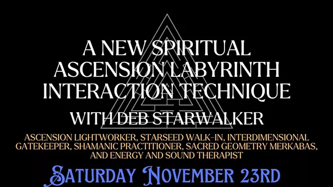 Image: A New Spiritual Ascension: Labyrinth Interaction Technique with Deb Starwalker