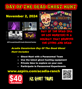 Image: Acadia Sanitarium Day Of The Dead Ghost Hunt