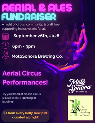 Image: Aerials & ales fundraiser