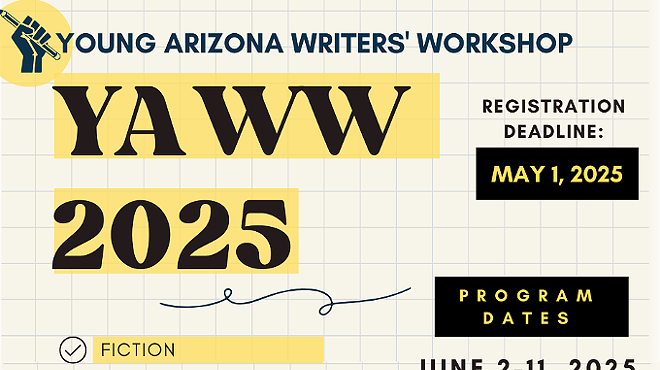 Image: Application Deadline: Young Arizona Writers' Conference