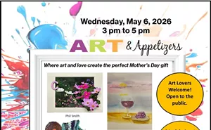 Image: Art & Appetizers