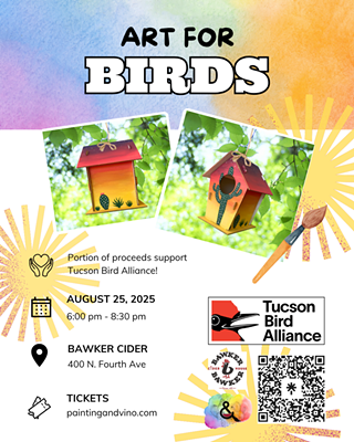 Image: Art for Birds: Fundraiser for Tucson Bird Alliance