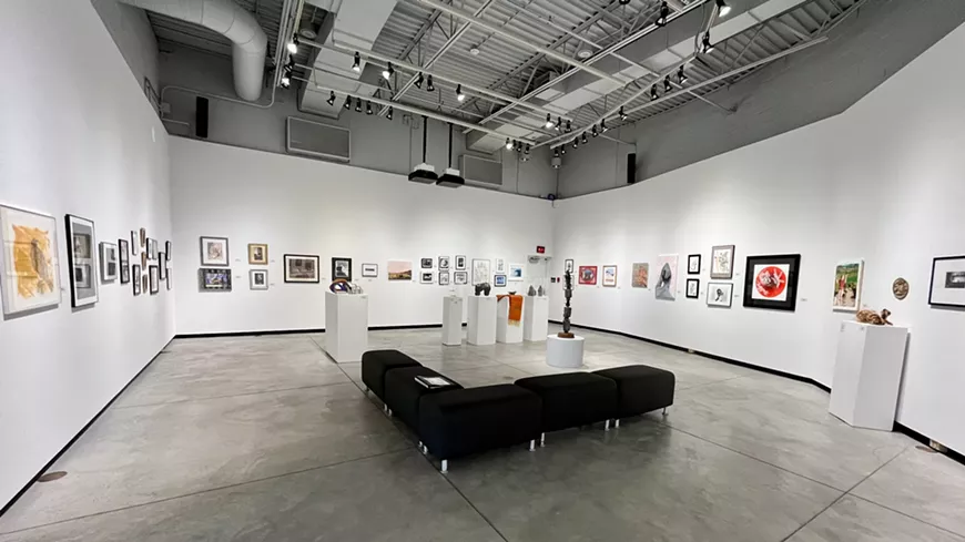 The exhibit features works from the collection of Nancy Mayagoitia and her husband Poncho, who long have collected prints and paintings representing the rich heritage of artists living in the Mexican state of Oaxaca.