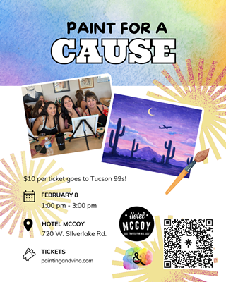 Image: Aviation Paint Party Fundraiser &ndash; Open to the Public