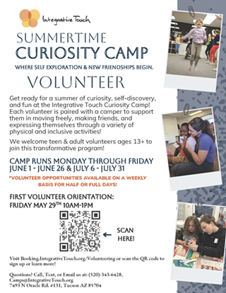 Image: Be a Volunteer Buddy for Special Needs Kids and Teens Summertime Curiosity Camp!