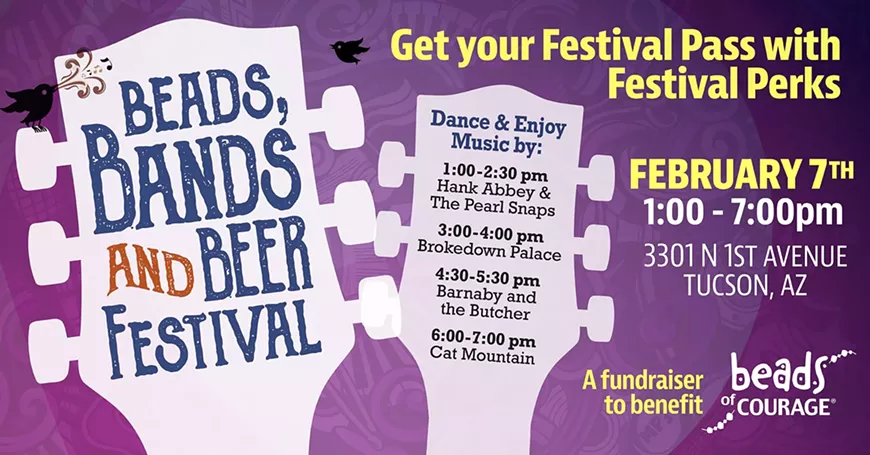 Beads of Courage: Beads, Bands and Beer Festival