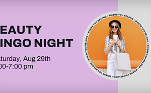 Image: Beauty Bingo Night