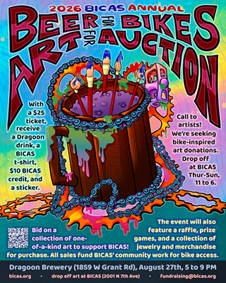Image: Beer for Bikes: Art for Auction