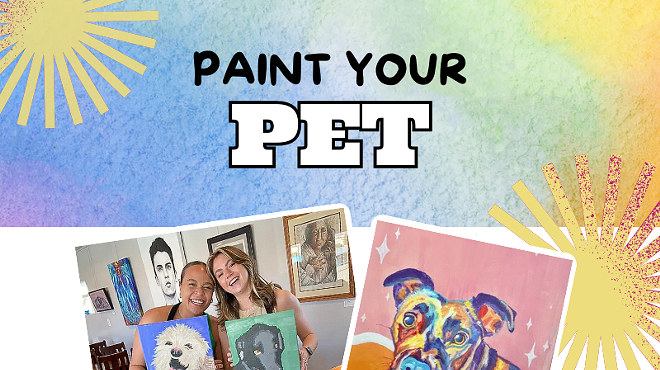Image: Beginner Paint Your Pet &ndash; Includes Custom Traced Canvas