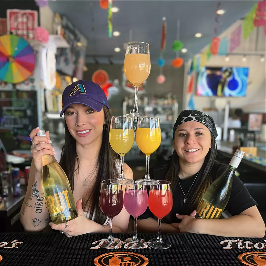join us at casa marana for bottomless mimosas