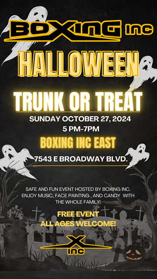 Image: Boxing Inc Trunk or Treat