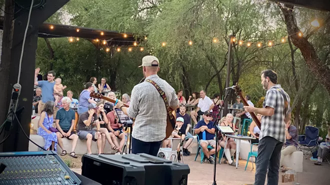 Image: Brett Dooley live at Tohono Chul "Unplugged"