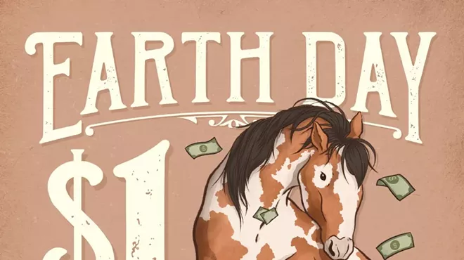 Image: Buffalo Exchange Earth Day $1 Sale