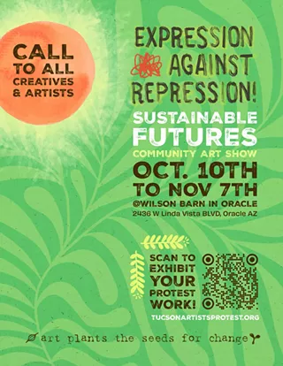 Image: Call To Artists: Expression Against Repression Sustainable Futures