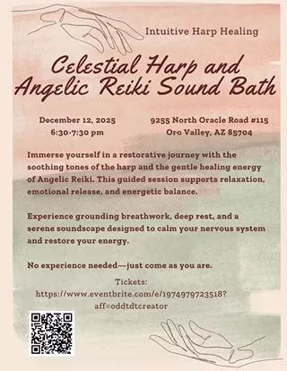 Image: Celestial Harp & Angelic Reiki Sound Bath
