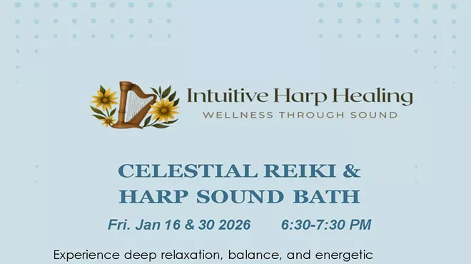 Image: Celestial Reiki and Harp Sound Bath
