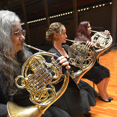 Image: Civic Orchestra of Tucson French Horns