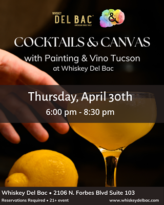 Image: Cocktails & Canvas at Whiskey Del Bac