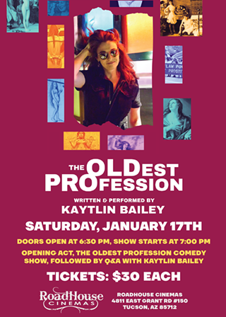 Image: Comedian Kaytlin Bailey Brings Sex Worker History to Tucson JAN 17