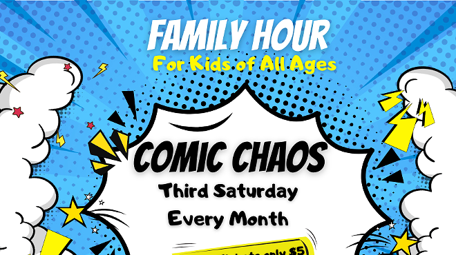 Image: Comic Chaos Family Improv Show