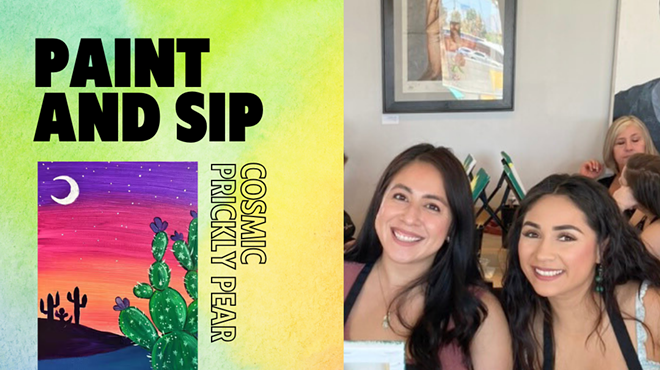 Image: Cosmic Prickly Pear Paint and Sip at Hotel McCoy