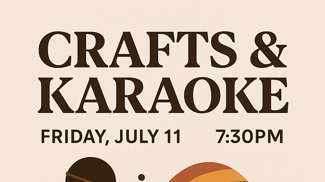 Image: Crafts & Karaoke Night