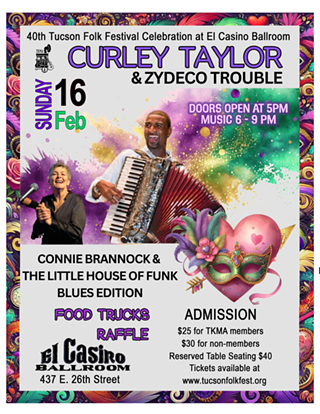Image: Curley Taylor & Zydeco Trouble + Little House of Funk: Blues Edition!