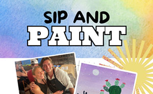 Image: Desert Cactus Paint and Sip at OV Pizza & Pints