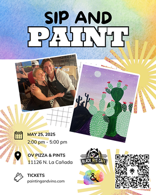 Image: Desert Cactus Paint and Sip at OV Pizza & Pints
