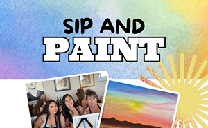 Image: Desert Dandelion Paint and Sip at Westward Look