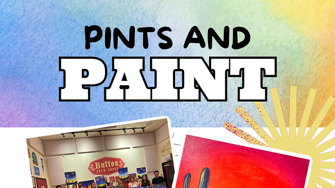 Image: Desert Days Paint and Pints at Button Brew House