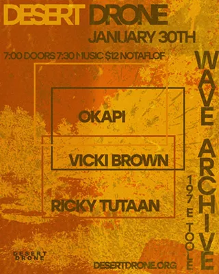 Image: Desert Drone at Wave Archive