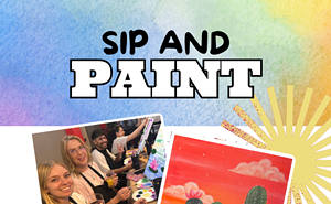 Image: Desert Vibes Paint and Sip at Bawker Cider