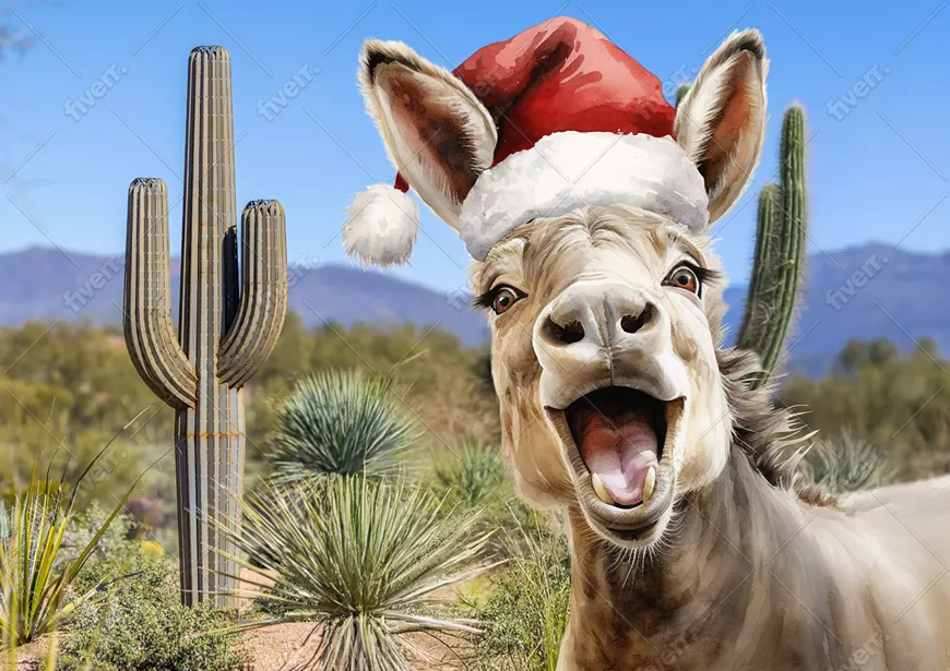 Donkey Christmas