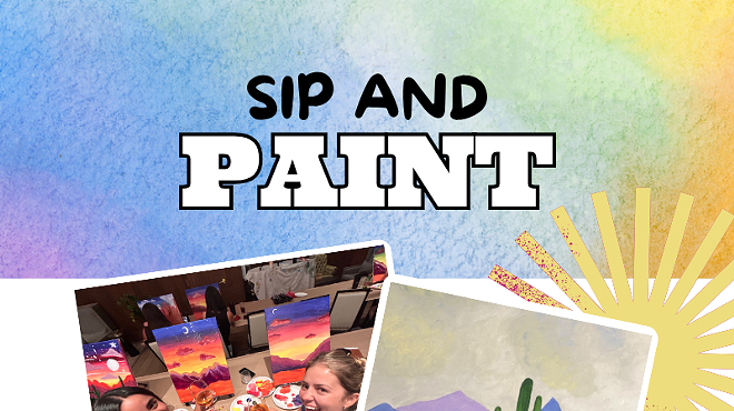 Image: East Side Desert Bloom Sip and Paint