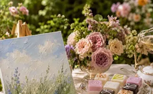 Image: Edible Monet Cake Painting Workshop