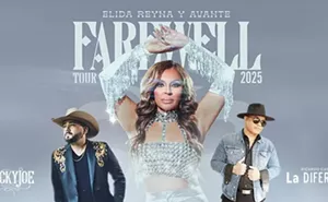 Image: Elida Reyna Y Avante Farewell Tour 2025 featuring Richard Castellon y La Diferenzia and Lucky Joe.
