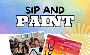 Image: Fiery Desert Paint and Sip at Reforma