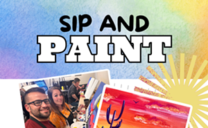 Image: Fiery Desert Paint and Sip at Serial Grillers (Vail)
