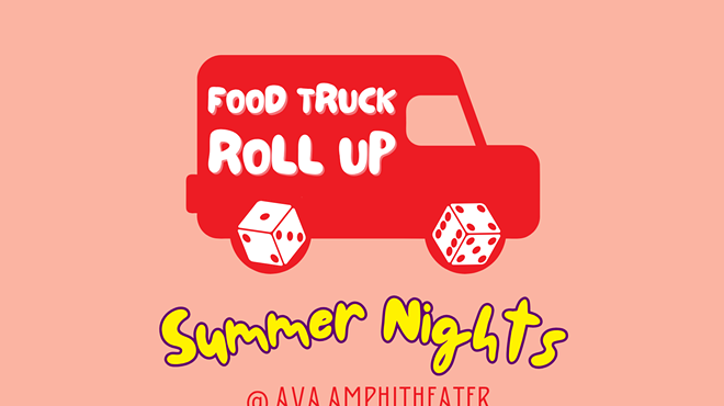 Image: Food Truck Roll-up at AVA Amphitheater