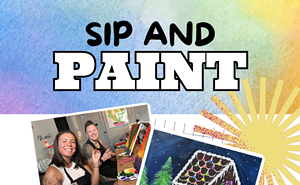 Image: Gingerbread House Paint and Sip &ndash; Traced Canvas