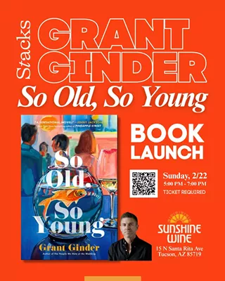 Image: Grant Ginder "So Old, So Young" Book Launch Event @ Sunshine Wine