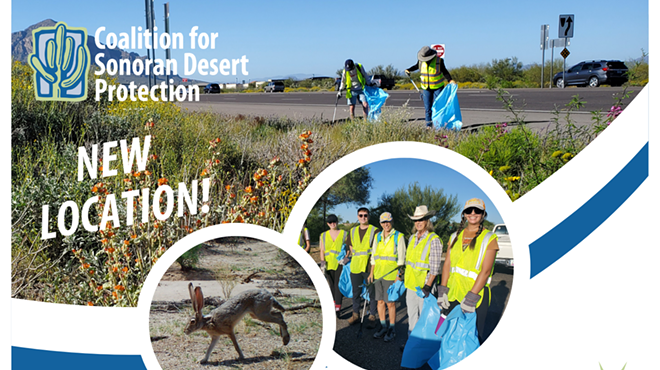 Image: Highway cleanup with the Coalition for Sonoran Desert Protection