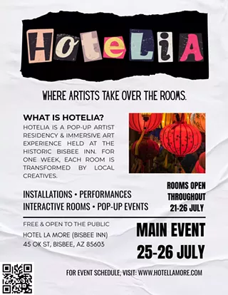Image: Hotelia: Art Pop-Up Artist Residency & Immersive Art Experience