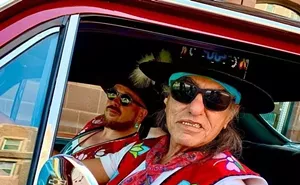 Image: Keith Secola and David Huckfelt Live at La Rosa April 5