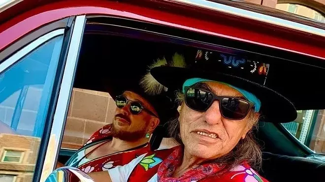 Image: Keith Secola and David Huckfelt Live at La Rosa April 5