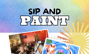 Image: Koi Pond Paint and Sip in Oro Valley