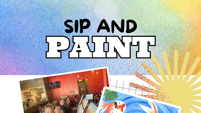 Image: Koi Pond Paint and Sip in Oro Valley