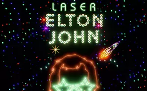 Image: Laser Elton John
